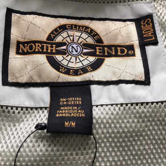 North End sportswear inspired green jacket medium - Picture 4 of 4